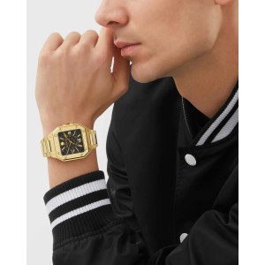 PHILIPP PLEIN EDGE Ρολόι Επ΄ιχρυσο Ανοξείδωτο Ατσάλι PWYGA0426