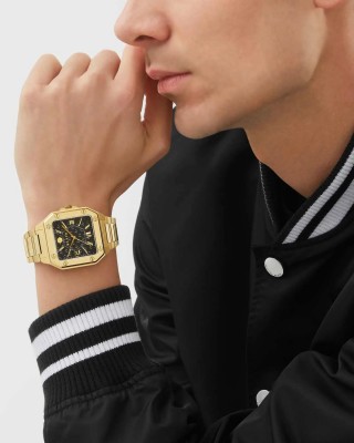 PHILIPP PLEIN EDGE Ρολόι Επ΄ιχρυσο Ανοξείδωτο Ατσάλι PWYGA0426