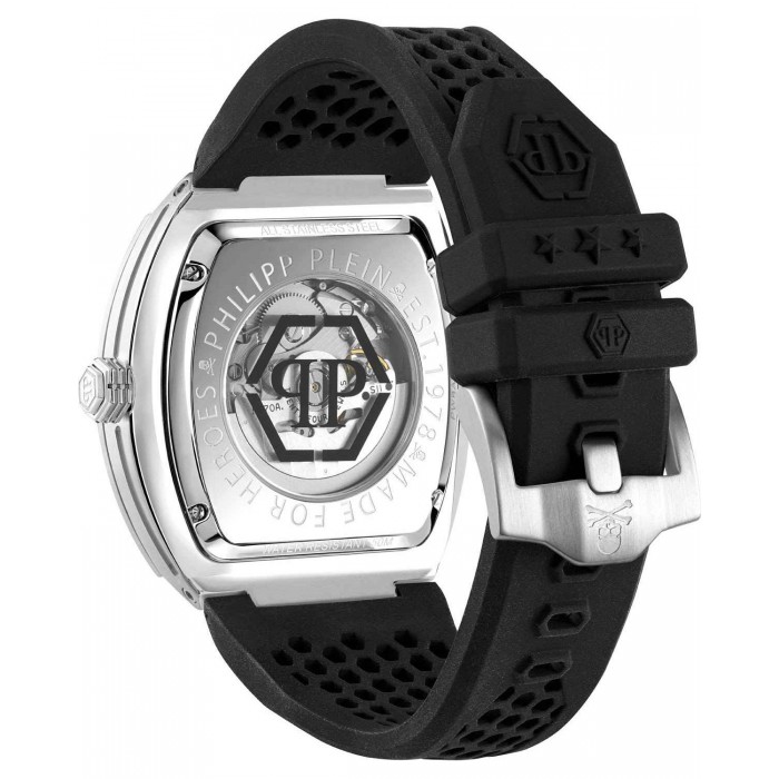 PHILIPP PLEIN The $keleton Ρολόι Μαύρο Καουτσούκ Λουράκι PWBAA2123 PHILIPP PLEIN The $keleton Ρολόι Μαύρο Καουτσούκ Λουράκι PWBAA2123