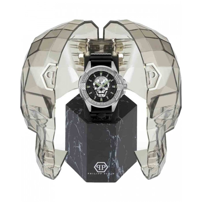 PHILIPP PLEIN The Skull Ρολόι Μαύρο Καουτσούκ λουράκι PWAAA0121 PHILIPP PLEIN The Skull Ρολόι Μαύρο Καουτσούκ λουράκι PWAAA0121