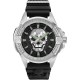 PHILIPP PLEIN The Skull Ρολόι Μαύρο Καουτσούκ λουράκι PWAAA0121