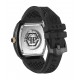 PHILIPP PLEIN The $keleton Caviar Ρολόι Μαύρο Καουτσούκ Λουράκι PWBAA0521