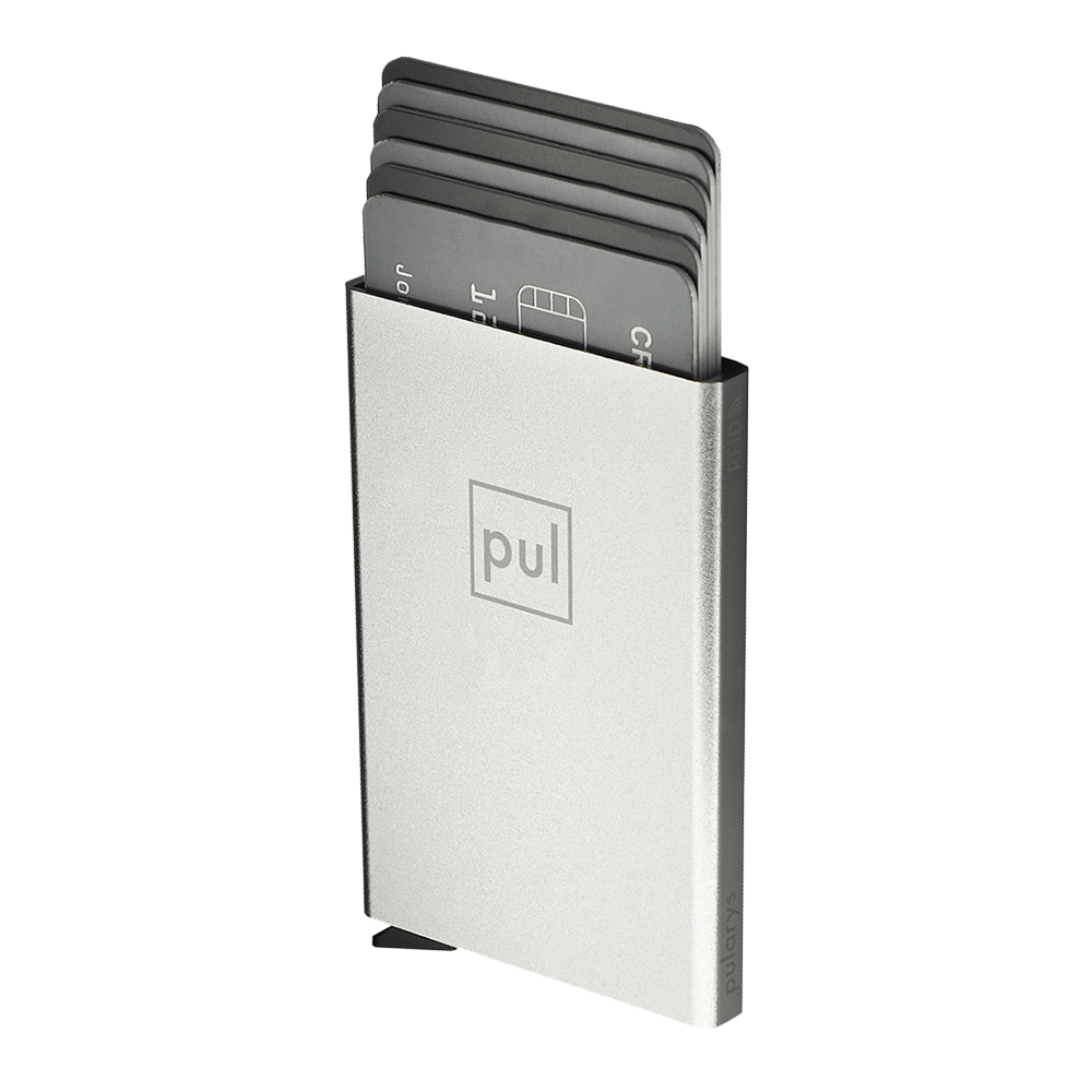 PULARYS RFID ZEN Card Holder Ασημί Αλουμινίου 174310840