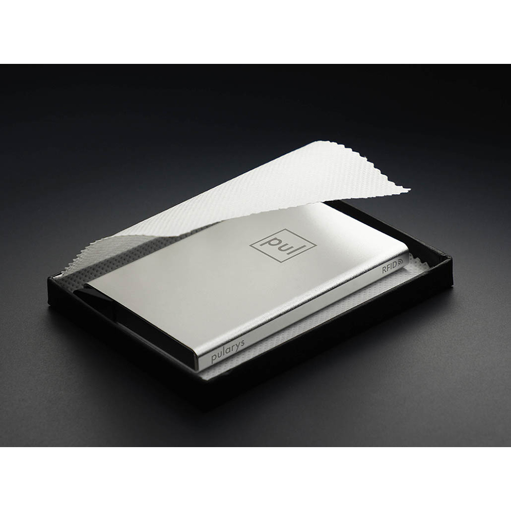 PULARYS RFID ZEN Card Holder Ασημί Αλουμινίου 174310840