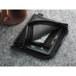 PULARYS Wallet Oldtimer Black  Leather 184514101