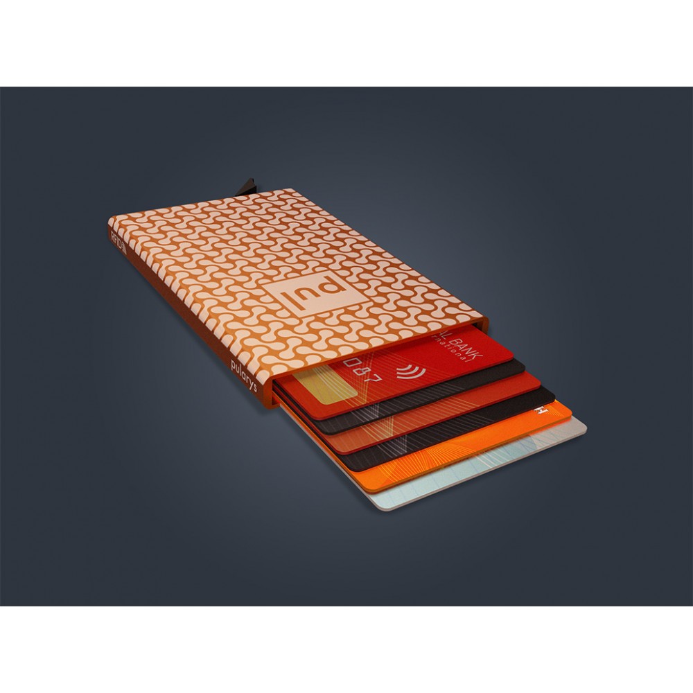 PULARYS RFID Zen Infinity Holder Πορτοκαλί αλουμινίου 191010809