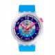 SWATCH NEON HIELO Ρολόι Unisex Μπλε Λουράκι Σιλικόνης SB01K400