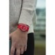 SWATCH OVER RED Unisex Ρολόι Κόκκινο Λουράκι Σιλικόνης GR713