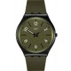 SWATCH HINT OF PINE Unisex Ρολόι Χακί Υφασμάτινο Λουράκι SS07B115 SWATCH HINT OF PINE Unisex Ρολόι Χακί Υφασμάτινο Λουράκι SS07B115