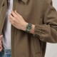 SWATCH MIDDAY CAMO Unisex Ρολόι Πράσινο Camo Λουράκι Σιλικόνης SUSB423