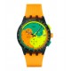 SWATCH NEON SIGNAL FLAG CHRONO Unisex Ρολόι Πορτοκαλί Λουράκι Σιλικόνης SUSB422 SWATCH NEON SIGNAL FLAG CHRONO Unisex Ρολόι Πορτοκαλί Λουράκι Σιλικόνης SUSB422