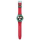 SWATCH NEON EMERALD CHRONO Unisex Ρολόι Κόκκινο Λουράκι Σιλικόνης SUSG409 SWATCH NEON EMERALD CHRONO Unisex Ρολόι Κόκκινο Λουράκι Σιλικόνης SUSG409