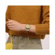  SWATCH GOLDCLOAK MECHANISM Automatic Ρολόι  Δίχρωμο Ανοξείδωτο Ατσάλι μπρασελέ YIS437G