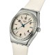 SWATCH GLACIAL PETALS Ρολόι Γυναικείο Λευκό Υφασμάτινο Λουράκι YLS471