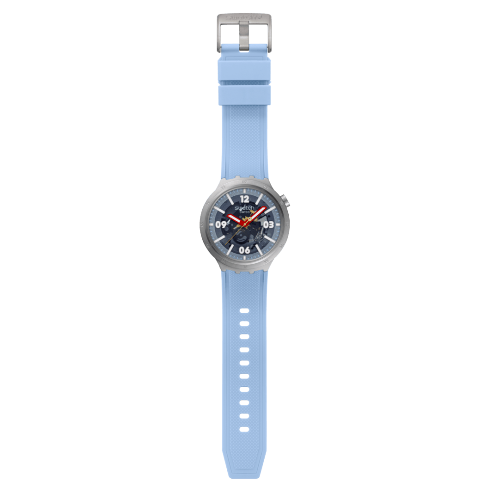 SWATCH SWATCH BIG BOLD MOMENT Ρολόι Μπλε Καουτσούκ λουράκι SB07S122