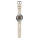 SWATCH CONFIDENT MOMENT Ρολόι μπεζ Καουτσούκ λουράκι SB07S125