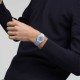 SWATCH FROZEN WATERFALL Unisex Ρολόι Γαλάζιο Λουράκι Σιλικόνης SO31L100