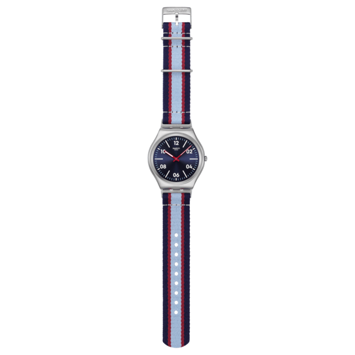 SWATCH BESIDE THE SEA Ρολόι Πολύχρωμο Υφασμάτινο λουράκι SS07S148