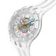 SWATCH SCUBAQUA AURELIA AURITA Ρολόι Λευκό/Διάφανο Λουράκι Σιλικόνης SSCU09K100