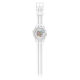 SWATCH SCUBAQUA AURELIA AURITA Ρολόι Λευκό/Διάφανο Λουράκι Σιλικόνης SSCU09K100