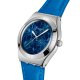 SWATCH BLUE PETAL PROMISE Ρολόι Γυναικείο Μπλε Δερμάτινο Λουρί YLS235