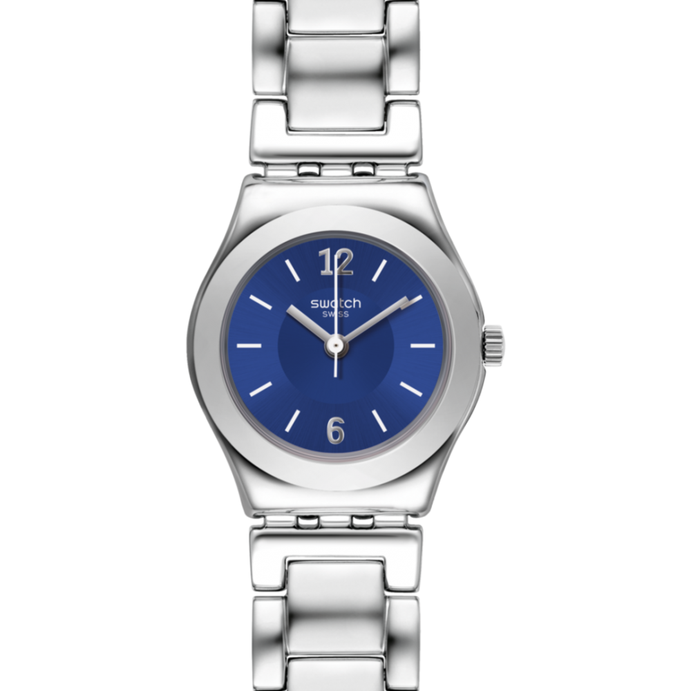 SWATCH LITTLESTEEL Ρολόι Γυναικείο Ασημί Ανοξείδωτο Ατσάλι YSS331G