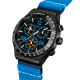 SWATCH MOMENTS IN BLUE Unisex Ρολόι Χρονογράφος Μπλε Υφασμάτινο λουράκι YVB100 SWATCH MOMENTS IN BLUE Unisex Ρολόι Χρονογράφος Μπλε Υφασμάτινο λουράκι YVB100