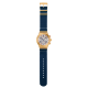 SWATCH CAPTAIN'S DREAM Unisex Ρολόι Χρονογράφος Μπλε Υφασμάτινο λουράκι YVG419 SWATCH CAPTAIN'S DREAM Unisex Ρολόι Χρονογράφος Μπλε Υφασμάτινο λουράκι YVG419