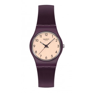 SWATCH REPEAT CHIC Ρολόι Μωβ λουράκι Σιλικόνης LR138
