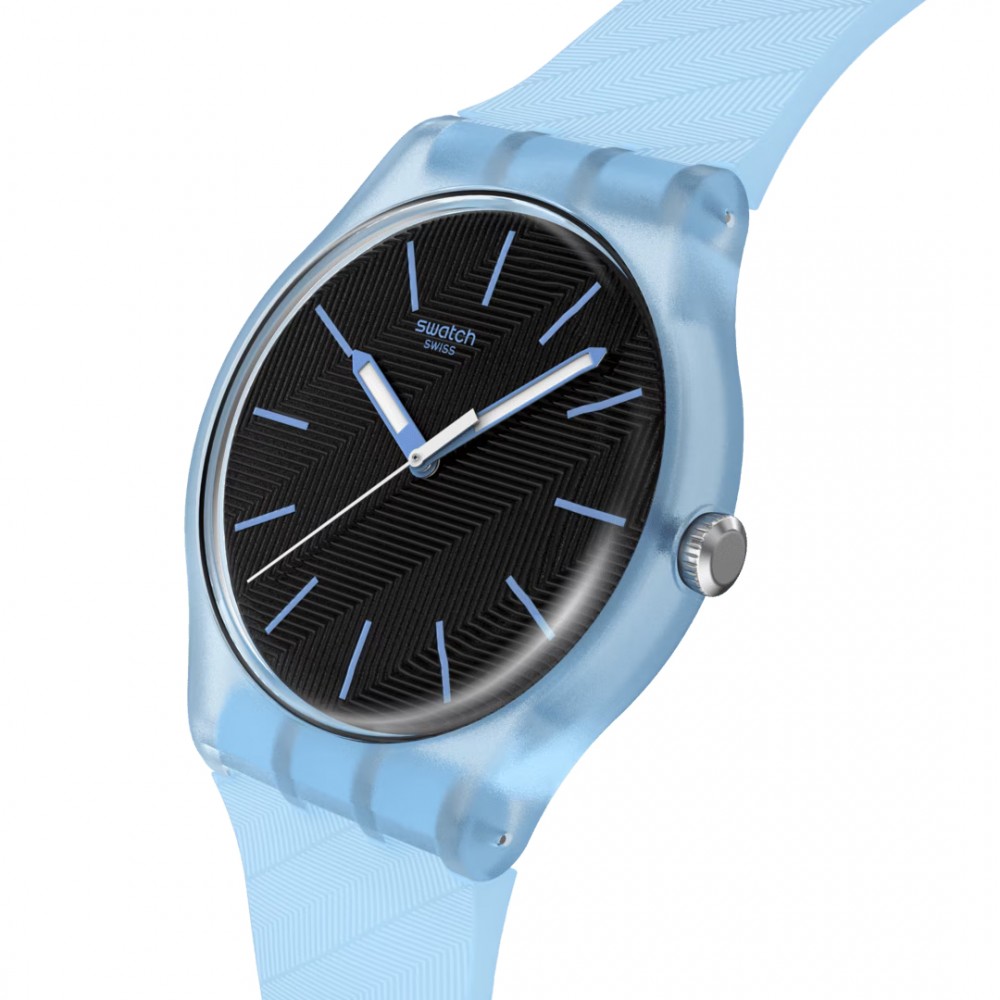 SWATCH BLUE MOVES Ρολόι Μπλε Λουρί Σιλικόνης SO29L101 SWATCH BLUE MOVES Ρολόι Μπλε Λουρί Σιλικόνης SO29L101