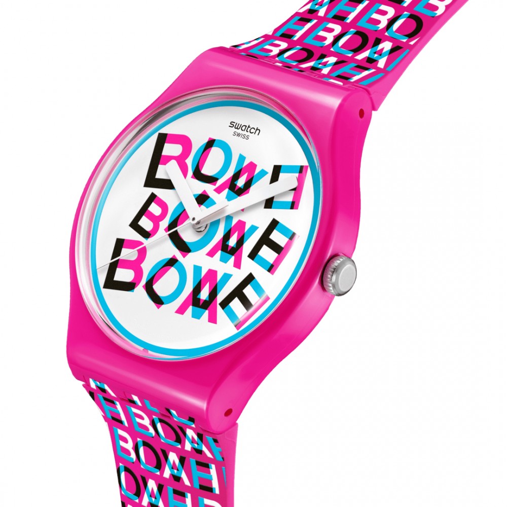 SWATCH LOVE & BLAH Ρολόι Πολύχρωμο Λουρί Σιλικόνης SO29Z156