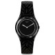 SWATCH DENTELLE Unisex Ρολόι Μαύρο Λουράκι Σιλικόνης GB320