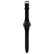 SWATCH DENTELLE Unisex Ρολόι Μαύρο Λουράκι Σιλικόνης GB320