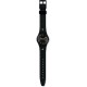 SWATCH LANCELOT Unisex Ρολόι Μαύρο Λουράκι Σιλικόνης GB324 SWATCH LANCELOT Unisex Ρολόι Μαύρο Λουράκι Σιλικόνης GB324