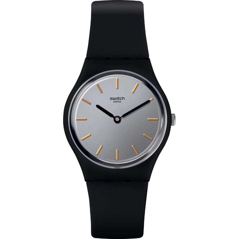 SWATCH DAMOISEAU Unisex Ρολόι Μαύρο Λουράκι Σιλικόνης GB325 SWATCH DAMOISEAU Unisex Ρολόι Μαύρο Λουράκι Σιλικόνης GB325