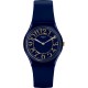 SWATCH BACK IN TIME Unisex Ρολόι Μπλε Λουράκι Σιλικόνης GN262