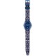 SWATCH CALIFE Unisex Ρολόι Μπλε Λουράκι Σιλικόνης GN413
