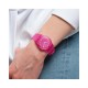 SWATCH BLURRY PINK Unisex Ρολόι Ροζ Λουράκι Σιλικόνης GP170