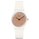 SWATCH DONZELLE Unisex Ρολόι Λευκό Λουράκι Σιλικόνης GW209