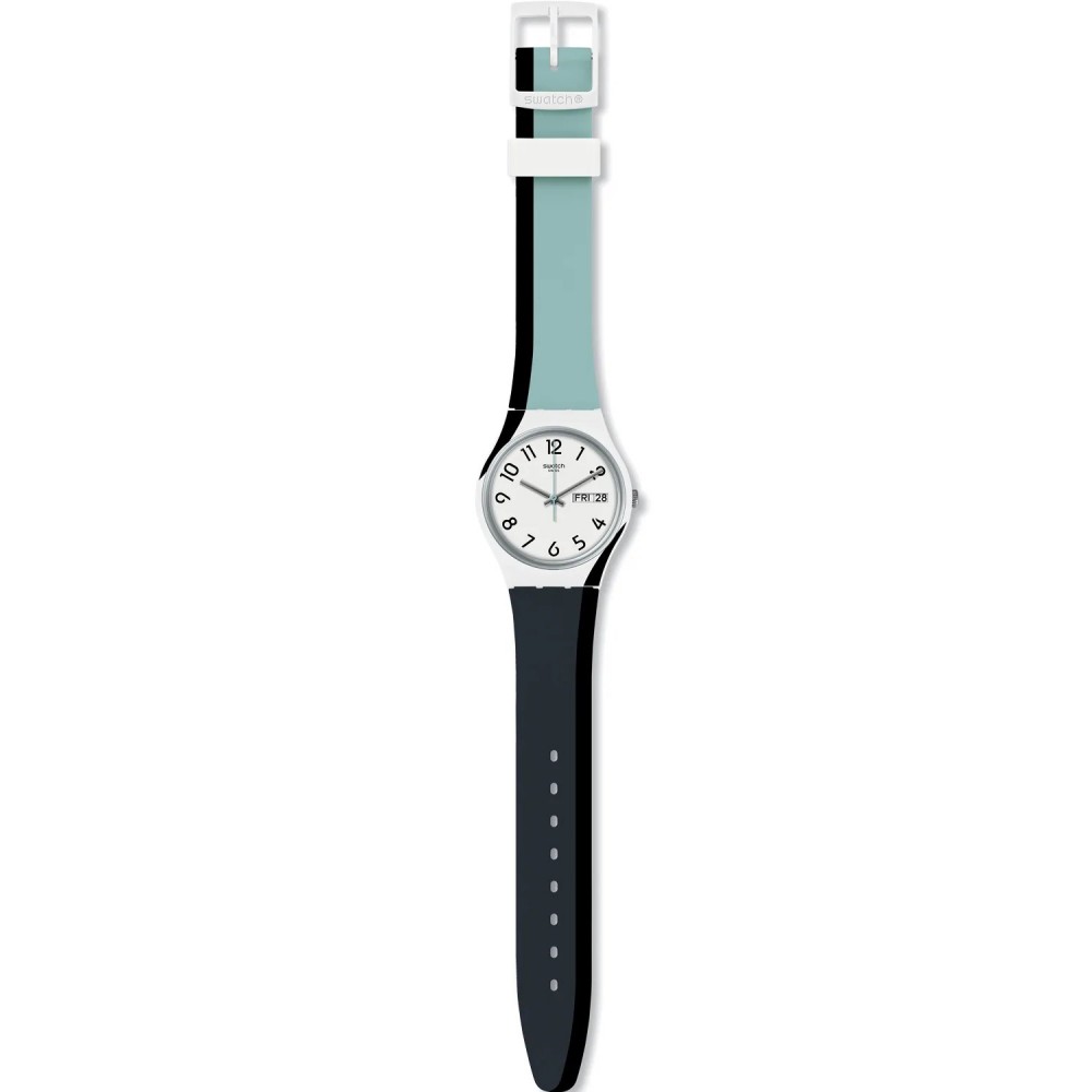SWATCH ICY GUM Unisex Ρολόι Πολύχρωμο Λουράκι Σιλικόνης GW711