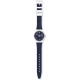 SWATCH NAVY LIGHT Unisex Ρολόι Μπλε Λουράκι Σιλικόνης/Υφασμάτινο GW715