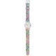 SWATCH TADELAKT Ρολόι Πολύχρωμο λουράκι Σιλικόνης LK389