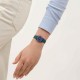 SWATCH TEAL WEAVE Ρολόι Πράσινο λουράκι Σιλικόνης LL127