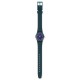 SWATCH TEAL WEAVE Ρολόι Πράσινο λουράκι Σιλικόνης LL127