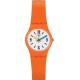 SWATCH SORANGE Ρολόι Πορτοκαλί λουράκι Σιλικόνης LO114