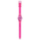 SWATCH PRISMATICALLY PINK Ρολόι Ροζ Σιλικόνης λουράκι LP166