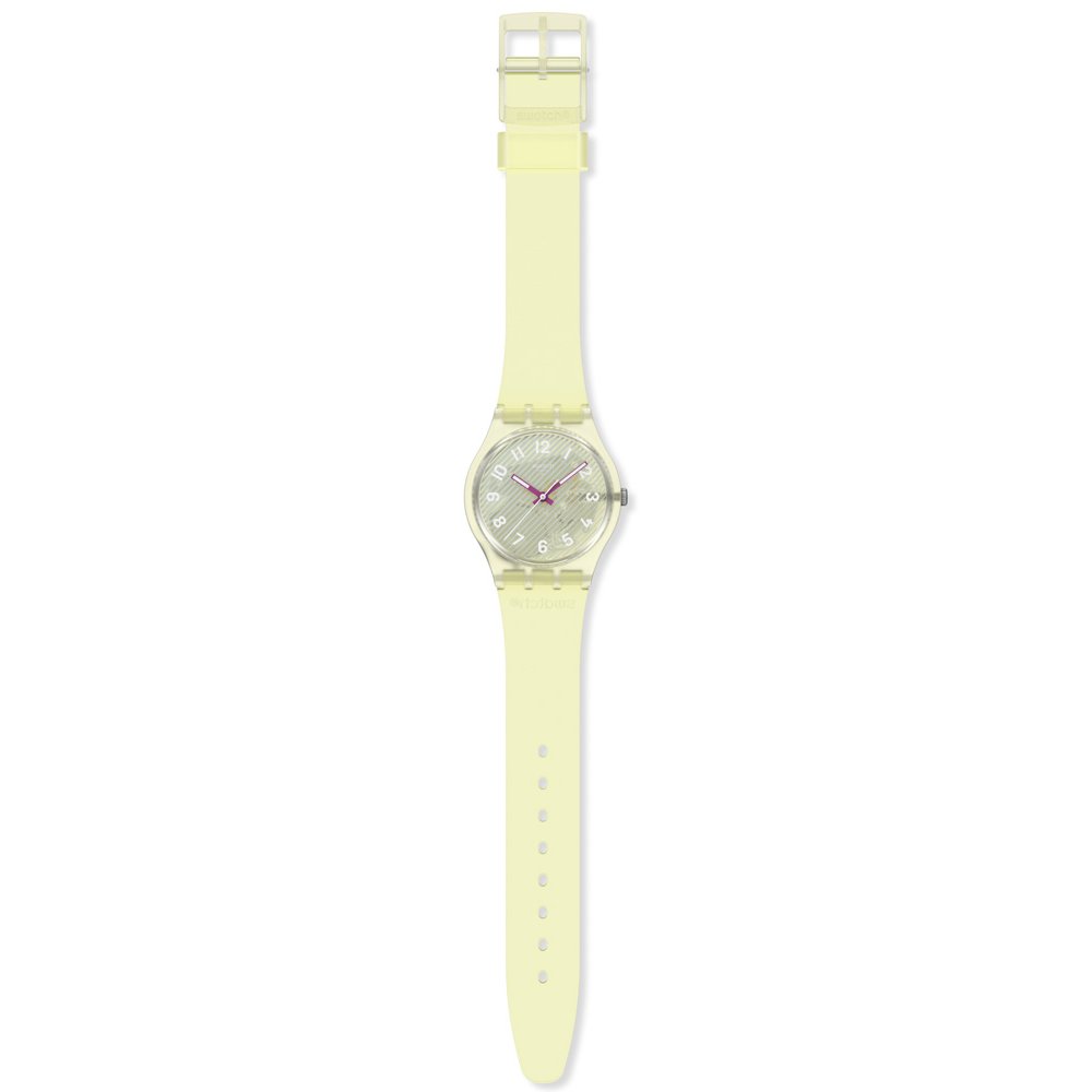 SWATCH WAVELENGTHS OF SAND Unisex Ρολόι Κίτρινο Λουράκι Σιλικόνης SO28J102