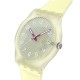 SWATCH WAVELENGTHS OF SAND Unisex Ρολόι Κίτρινο Λουράκι Σιλικόνης SO28J102