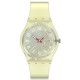 SWATCH WAVELENGTHS OF SAND Unisex Ρολόι Κίτρινο Λουράκι Σιλικόνης SO28J102