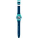 SWATCH IF NOT NOW, WHEN? Unisex Ρολόι Μπλε Λουράκι Σιλικόνης SO28L400
